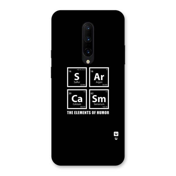 The Elements of Humor Back Case for OnePlus 7 Pro